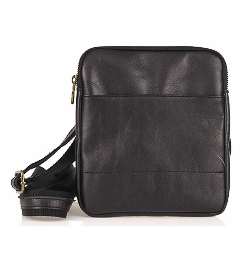 Férfi bőr válltáska 383 fekete