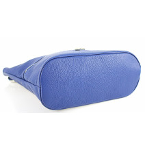 Bőr válltáska MI143 barna Olaszországban gyártott