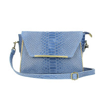 Bőr válltáska 528 farmer Made in Italy