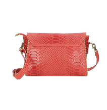 Bőr válltáska 528 fekete Made in Italy