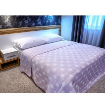 Ágytakaró POIS rózsaszín kék Készült Made in Italy