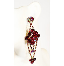 Női fülbevalók 480 Corani piros