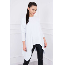 Női, megnövelt tunika MI8875 fehér