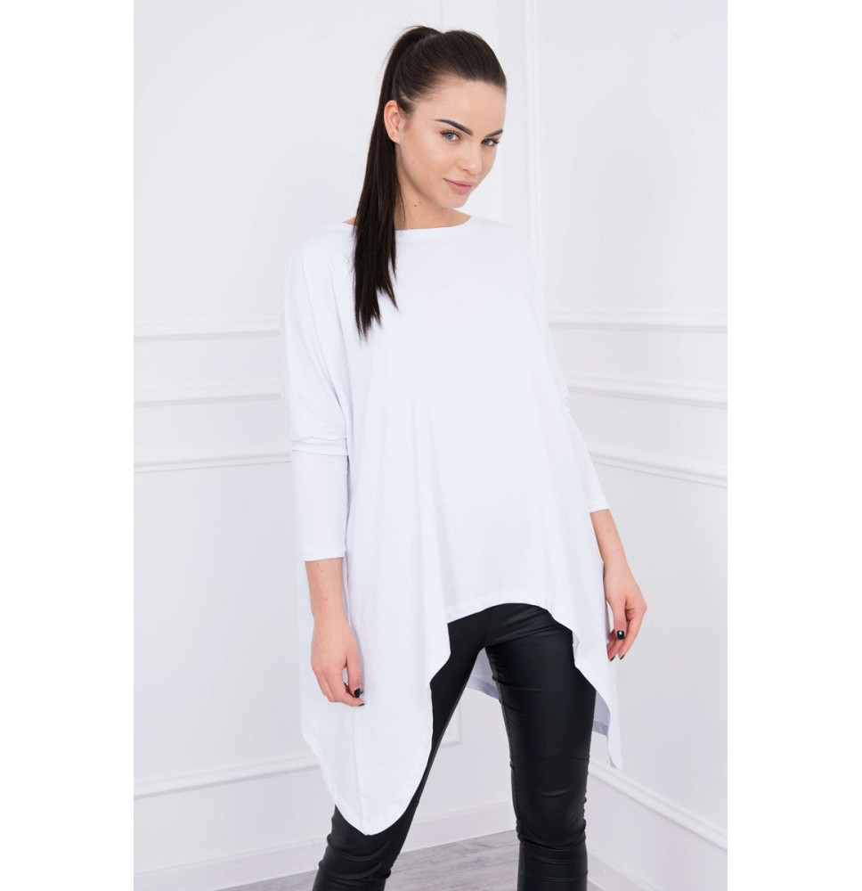 Női, megnövelt tunika MI8875 fehér