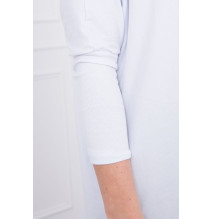 Női, megnövelt tunika MI8875 fehér