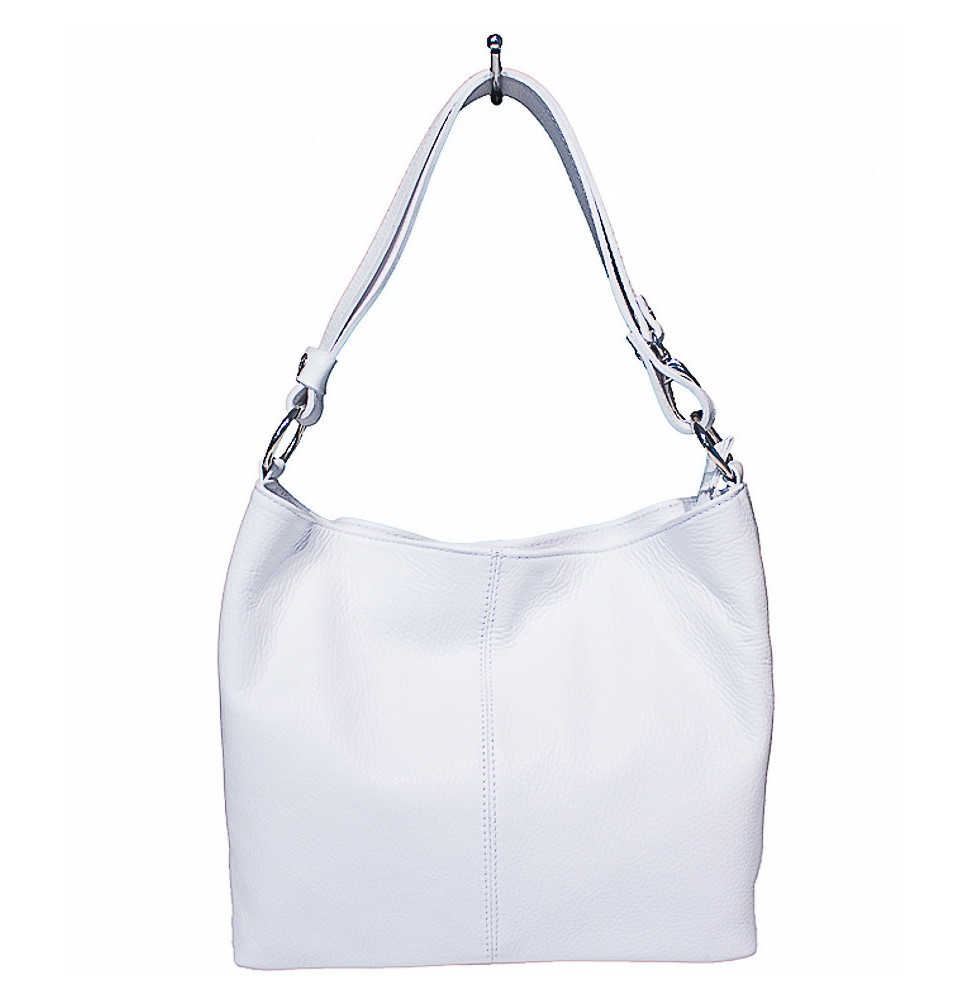 Bőr válltáska 729 fehér