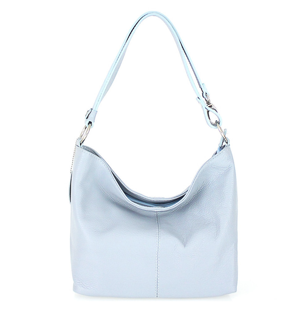 Bőr válltáska 729 égkék
