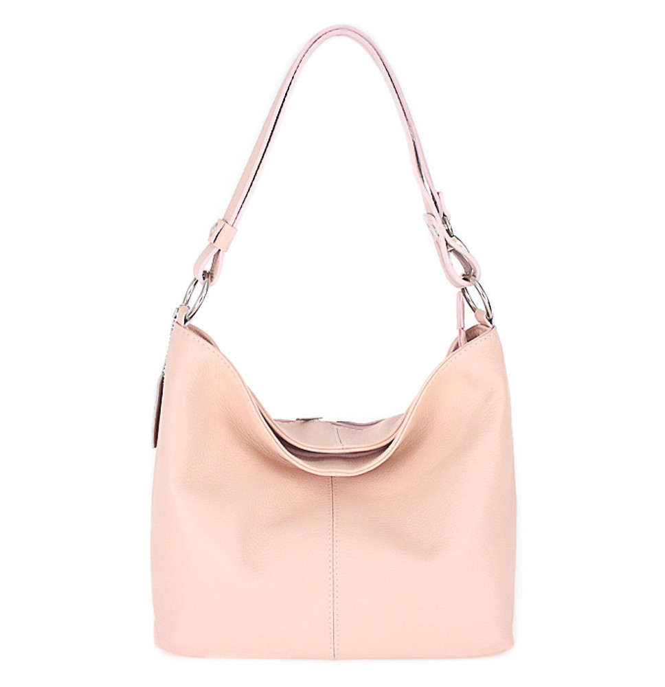 Bőr válltáska 729 rózsaszín