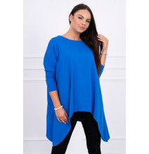 Női, megnövelt tunika MI8875 kék