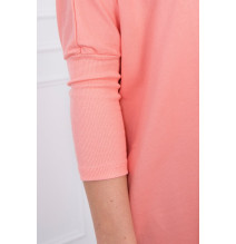 Női, megnövelt tunika MI8875 sárgabarack