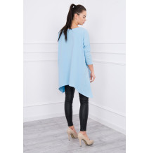 Női, megnövelt tunika MI8875 ég kék