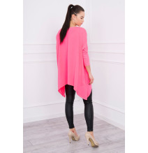 Női, megnövelt tunika MI8875 rózsaszín