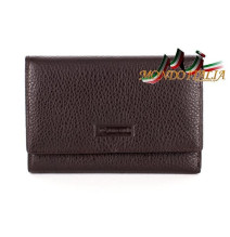 Női bőr pénztárca sötétbarna PIERRE CARDIN