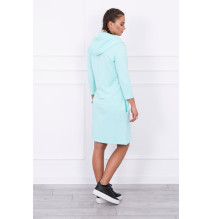 Ruha kapucnival és zsebekkel MIG8847 menta