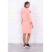 Ruha kapucnival és zsebekkel MIG8847 sárgabarack