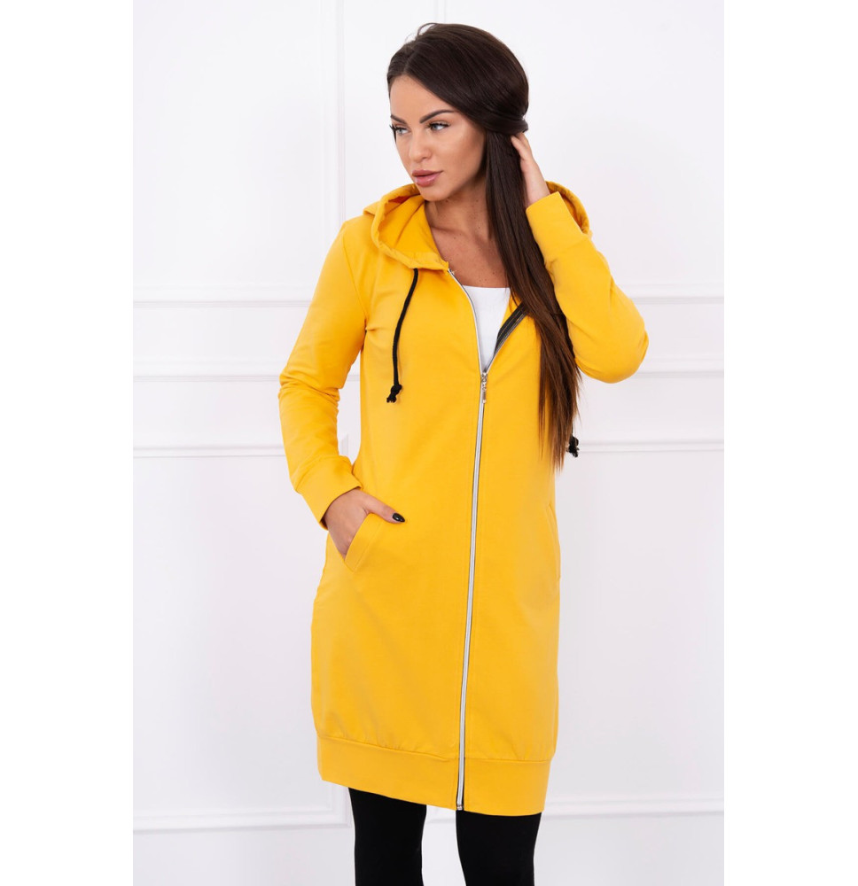 Női kapucnis zsebek MI8924 okker