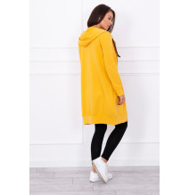 Női kapucnis zsebek MI8924 okker