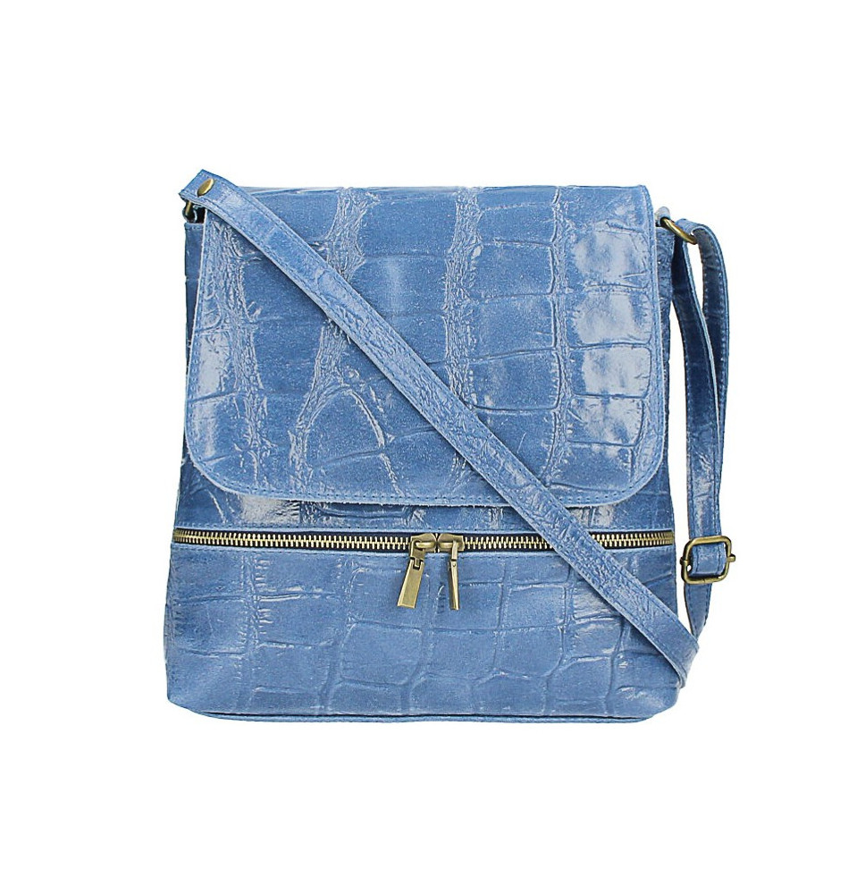 Valódi bőr válltáska 573 farmer Made in Italy