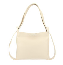 Bőr válltáska/hátizsák 575 bézs Made in Italy