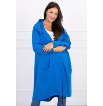 Kardigánt oversize MI0044 kék