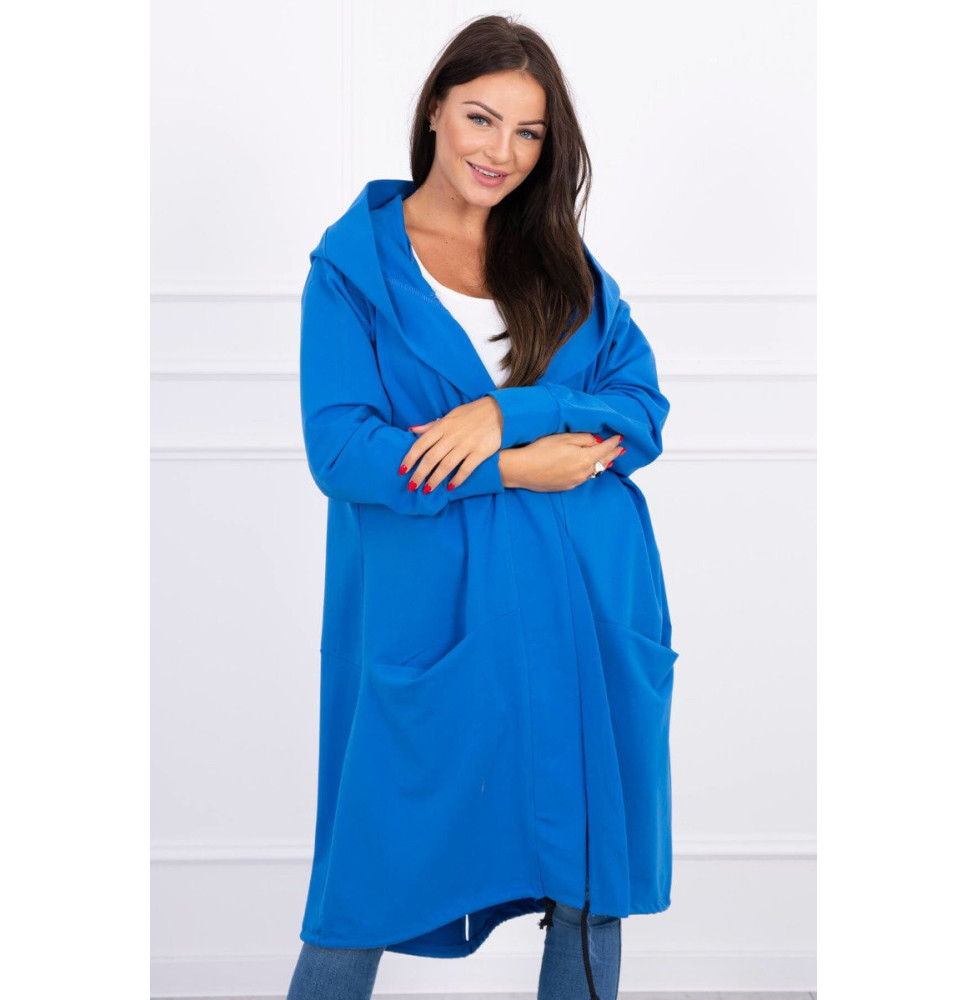 Kardigánt oversize MI0044 kék