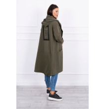 Kardigánt oversize MI0044 khaki
