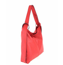 Bőr válltáska 579 szürke Made in Italy