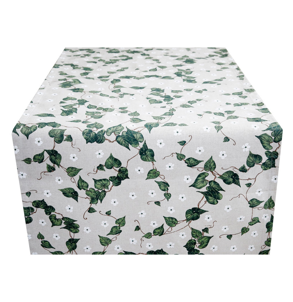 Futófelület az asztalon zöld levelek, Made In Italy