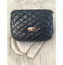 Női kézitáska 1026 kék Made in Italy