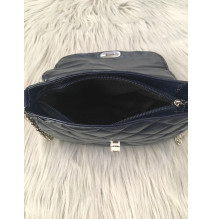 Női kézitáska 1026 kék Made in Italy