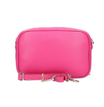 Női bőr válltáska 1220 sötétkék Made in Italy