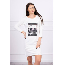 Női ruha nyomtatott formában Handle With krém