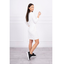 Női ruha macska grafika 3D krém