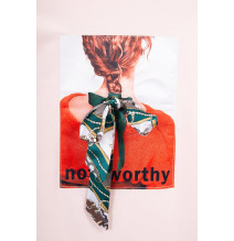 Női ruha grafika Noteworthy 3D por rózsaszín