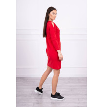 Női ruha Honey Girl piros