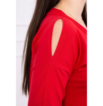 Női ruha Honey Girl piros