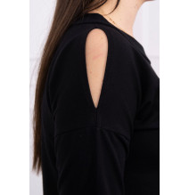 Női ruha Love fekete