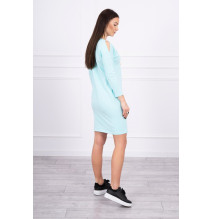 Női ruha Love menta