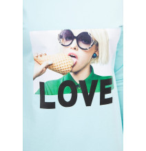 Női ruha Love menta