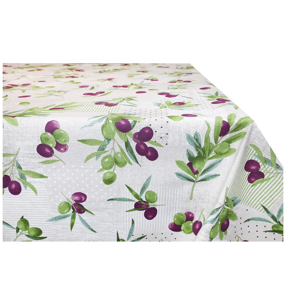 Pamut terítő olívabogyó MADE IN ITALY