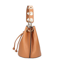 Bőr táska 363 okker