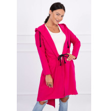Kardigán hosszabb háttal MI8998 fukszia