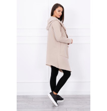 Kardigánt MI8928 bézs