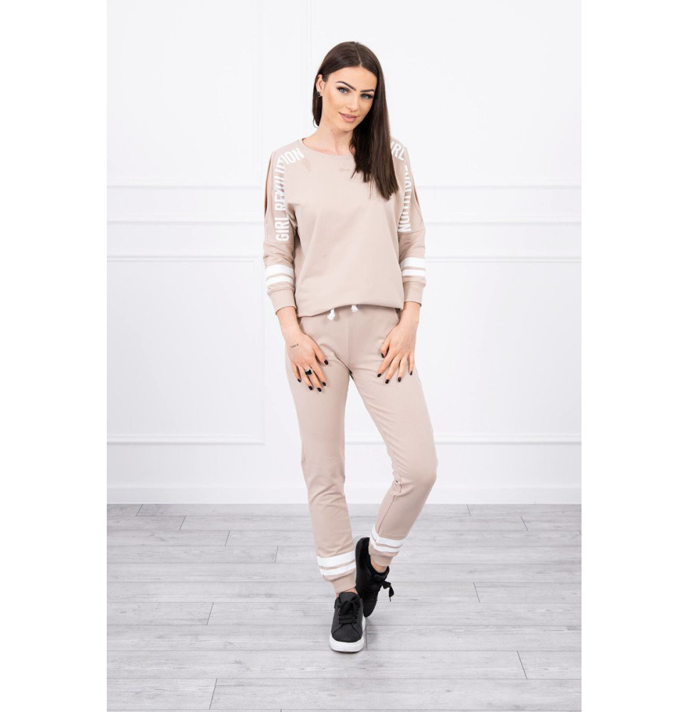 Női szett MI8849 Girl Revolution bézs