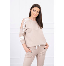 Női szett MI8849 Girl Revolution bézs