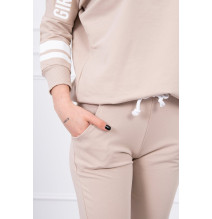 Női szett MI8849 Girl Revolution bézs