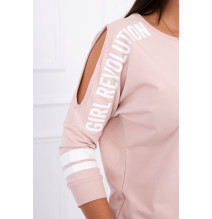 Női szett MI8849 Girl Revolution sötét por rózsaszín