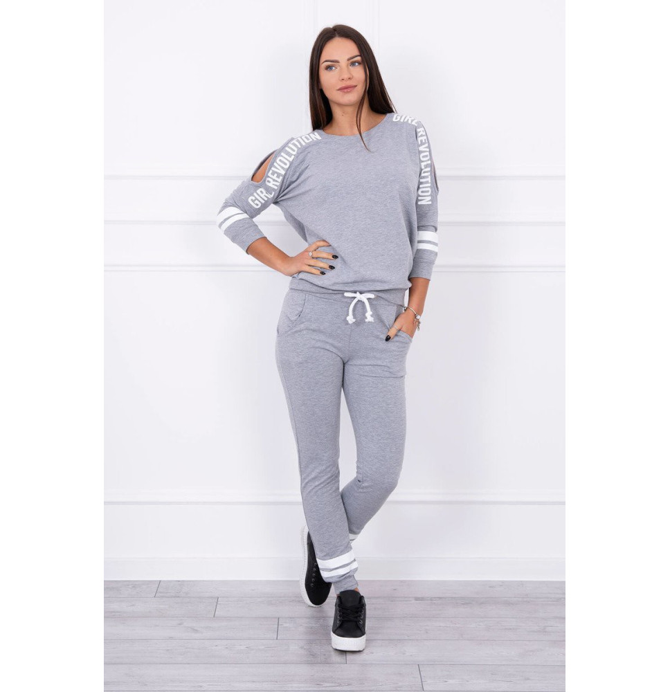 Női szett MI8849 Girl Revolution szürke