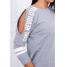 Női szett MI8849 Girl Revolution szürke