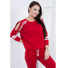 Női szett MI8849 Girl Revolution piros